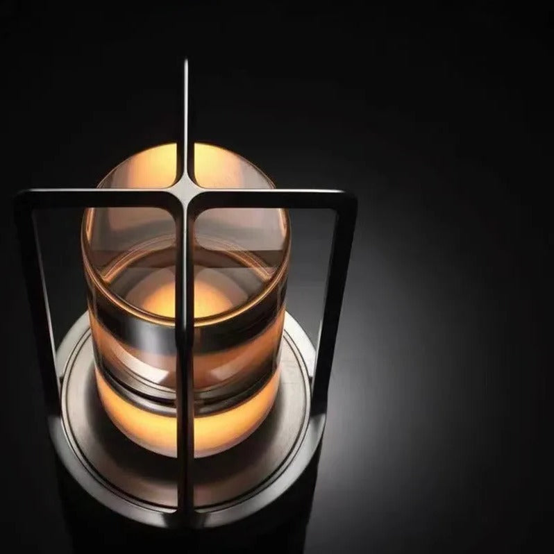 Rechargeable Table Lamp with Dual Direction Light and Stepless Dimming, Color Adjustable