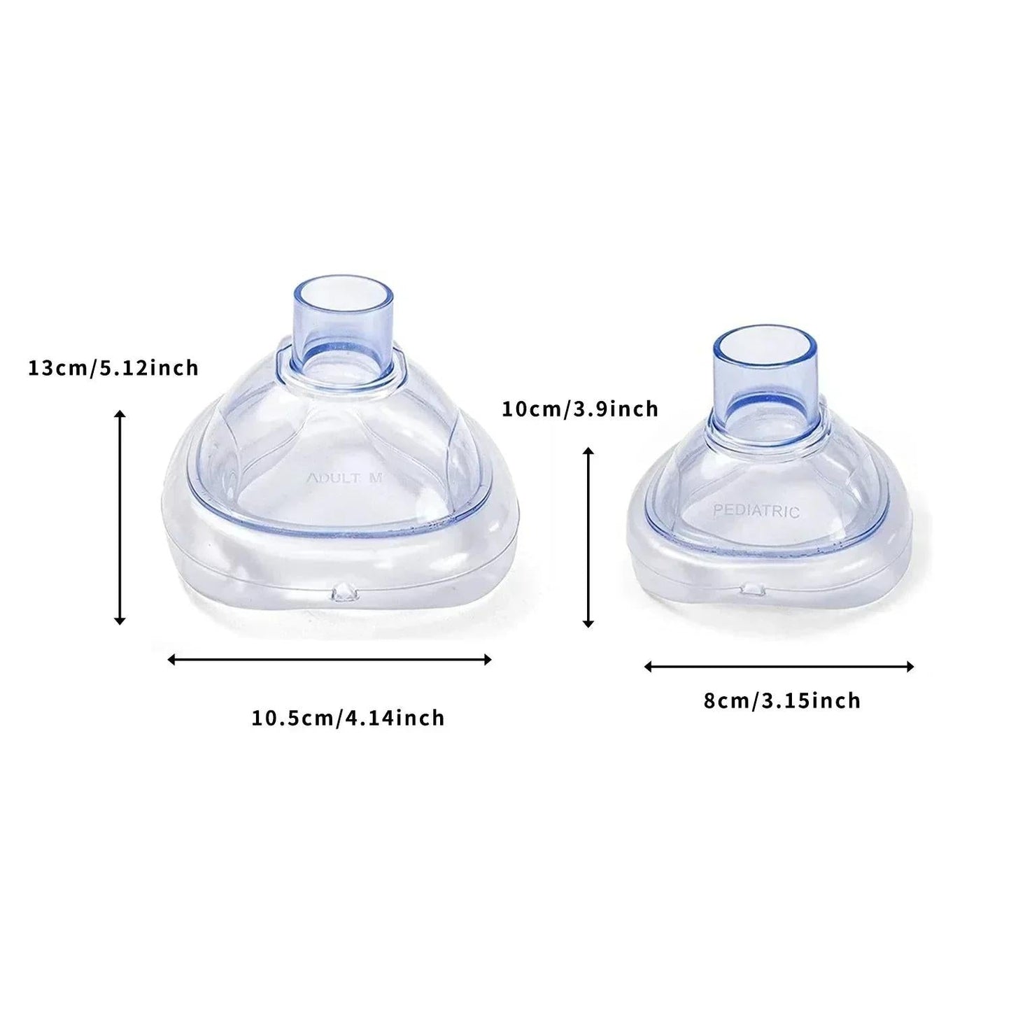 Airway Obstruction Removal Tool with Spring-Loaded Plunger and Airtight Mask Seal