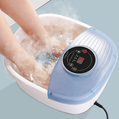 Foot Bath with Bubble Circulation and Vibration Massage, Temperature Controlled