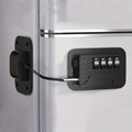 Password Protected Refrigerator Lock with Adjustable Strap and Adhesive Installation