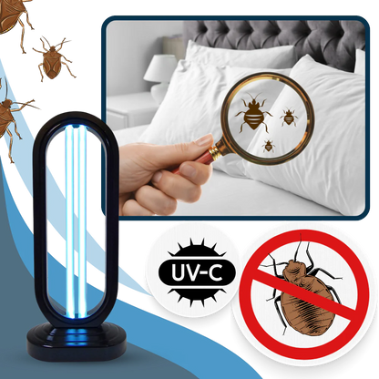 UV Disinfectant Bulb with Remote Timer and Bed Bug Elimination