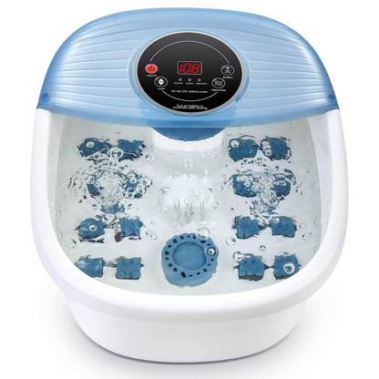 Foot Bath with Bubble Circulation and Vibration Massage, Temperature Controlled