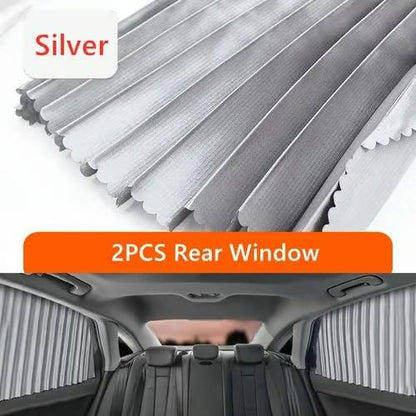 Magnetic Car Window Shade Set with UV Blocking and Heat Insulation