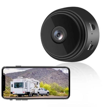 Wireless Backup Camera with Night Vision and Magnetic Mounting for RV Trailers