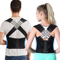 Shoulder Alignment Brace with Adjustable Cross Straps and Breathable Fabric