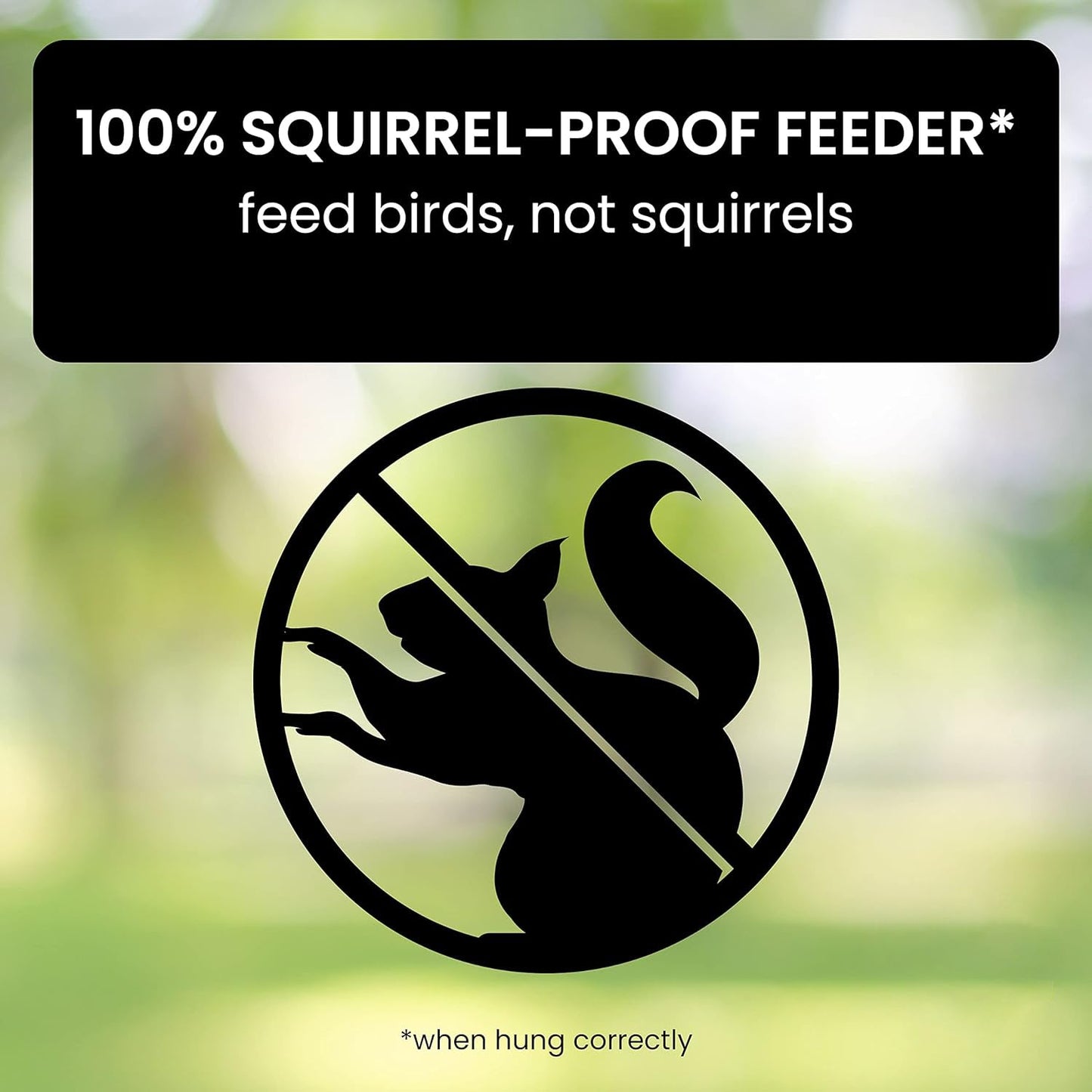 Bird Feeder with Weight-Activated Spinning Perch and Four Feeding Ports