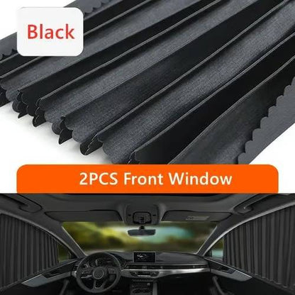 Magnetic Car Window Shade Set with UV Blocking and Heat Insulation