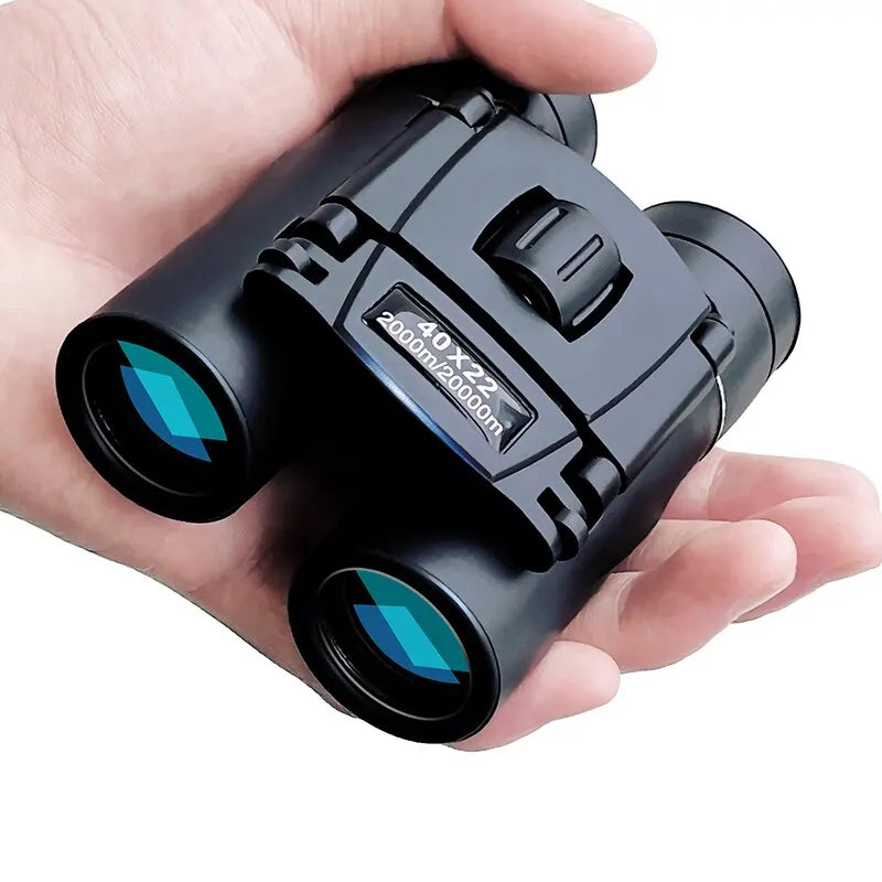 Compact Binoculars with 40x Magnification and Infrared Lens Coating, 2000m Range