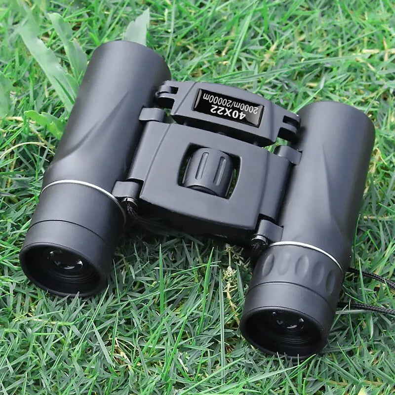 Compact Binoculars with 40x Magnification and Infrared Lens Coating, 2000m Range
