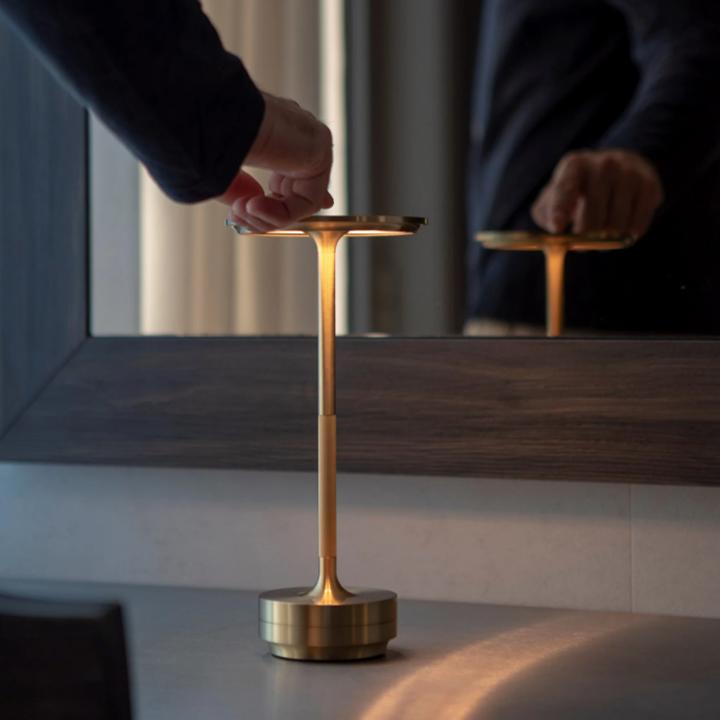 Rechargeable Desk Lamp with Touch Control and Four Brightness Levels
