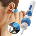 Ear Cleaner with Gentle Suction and Vibration Motor, 2 Replacement Tips