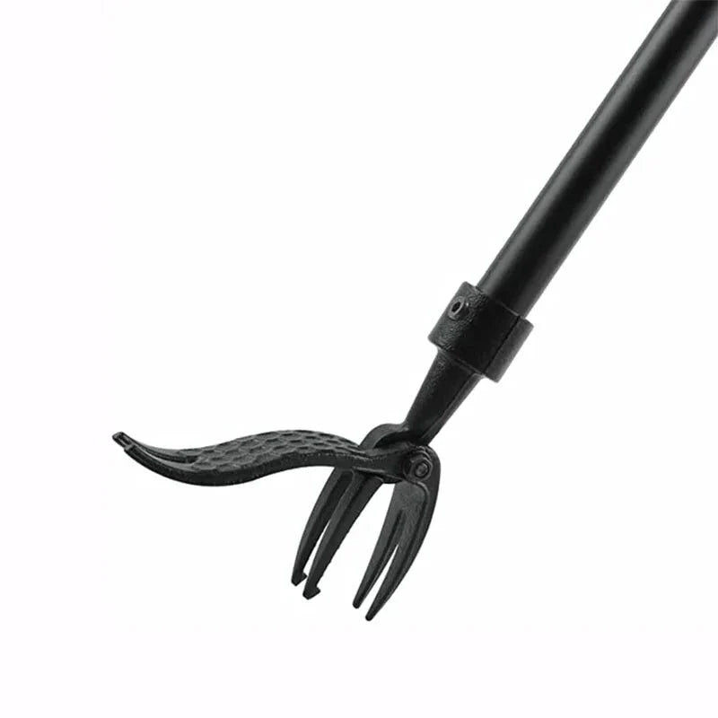 Standing Weed Puller with Foot Pedal Leverage and Detachable Design