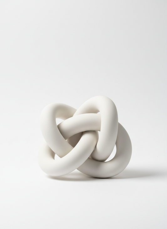 Abstract Knot Statue
