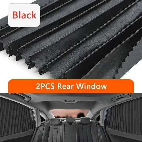 Magnetic Car Window Shade Set with UV Blocking and Heat Insulation