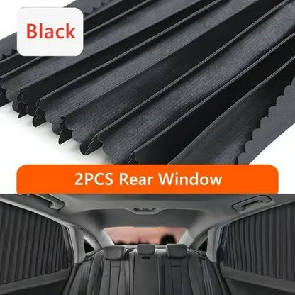 Magnetic Car Window Shade Set with UV Blocking and Heat Insulation