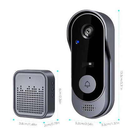 Wireless Video Doorbell with Motion Detection and Two Way Audio, Night Vision