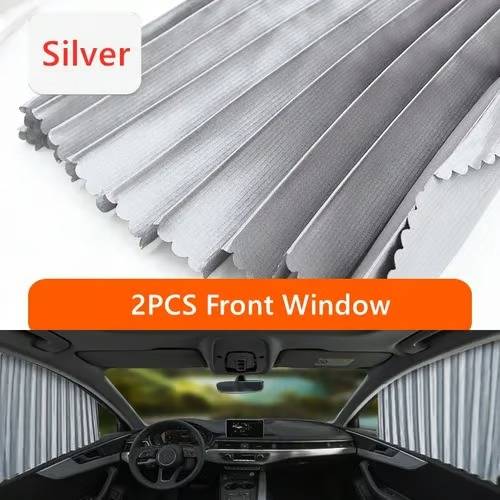 Magnetic Car Window Shade Set with UV Blocking and Heat Insulation
