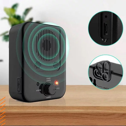Ultrasonic Bark Control Device with Adjustable Frequency and Automatic Detection