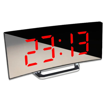LED Digital Clock with Adjustable Brightness and Alarm Function
