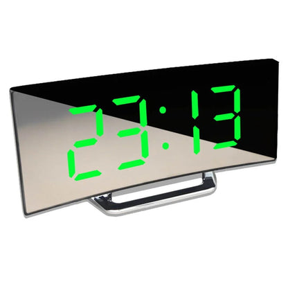 LED Digital Clock with Adjustable Brightness and Alarm Function