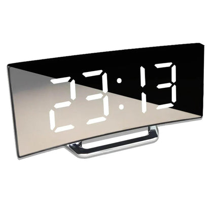 LED Digital Clock with Adjustable Brightness and Alarm Function