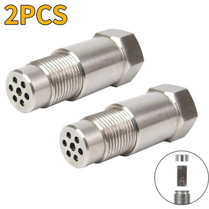 O2 Sensor Spacer Adapter with Catalytic Core and Magnetic Induction, M18 x 1.5 Threading
