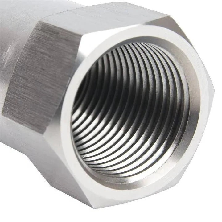 O2 Sensor Spacer Adapter with Catalytic Core and Magnetic Induction, M18 x 1.5 Threading