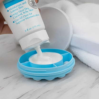 Adjustable Lotion Roller with Extendable Handle and Detachable Refillable Head