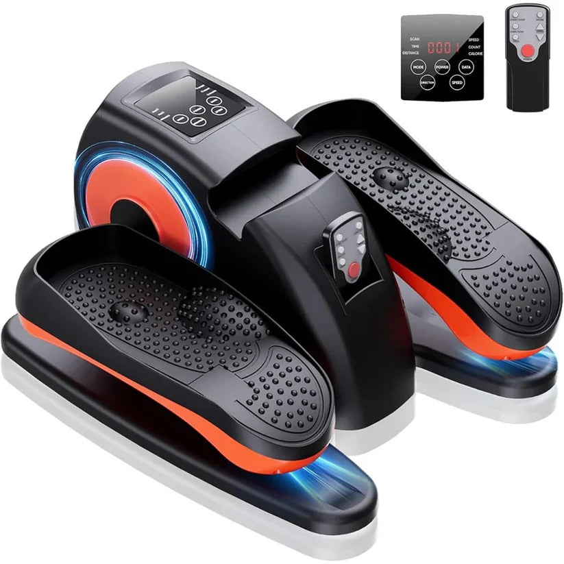 Under Desk Elliptical with 12-Speed Remote Control and LCD Tracker
