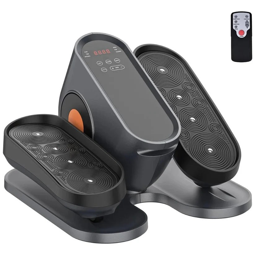 Under Desk Elliptical with 12-Speed Remote Control and LCD Tracker