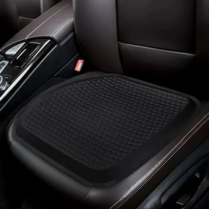 Gel Memory Foam Seat Cushion with Honeycomb Ventilation and Cooling Layer for Cars and Offices