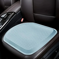 Gel Memory Foam Seat Cushion with Honeycomb Ventilation and Cooling Layer for Cars and Offices