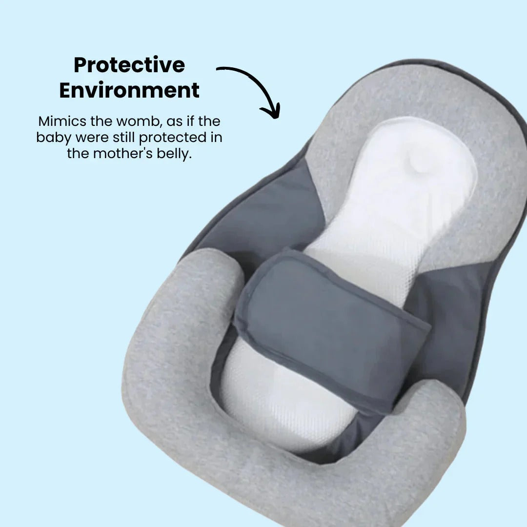 Inclined Infant Wedge Pillow with Breathable Surface and Anti-Rollover Support