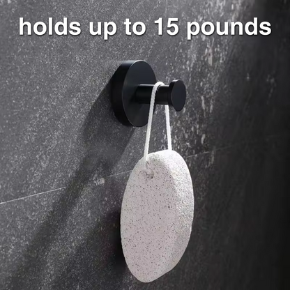 Suction Hook with 15-Pound Weight Capacity for Smooth Surfaces