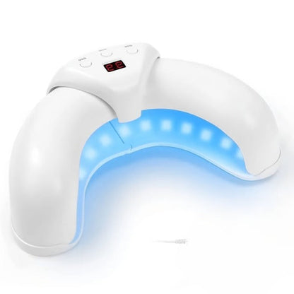 LED Nail Treatment Device with Dual Wavelength Technology and Automatic Activation