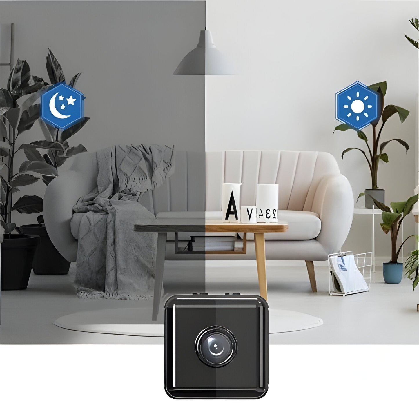1080p Wireless Security Camera with Night Vision and Motion Alerts