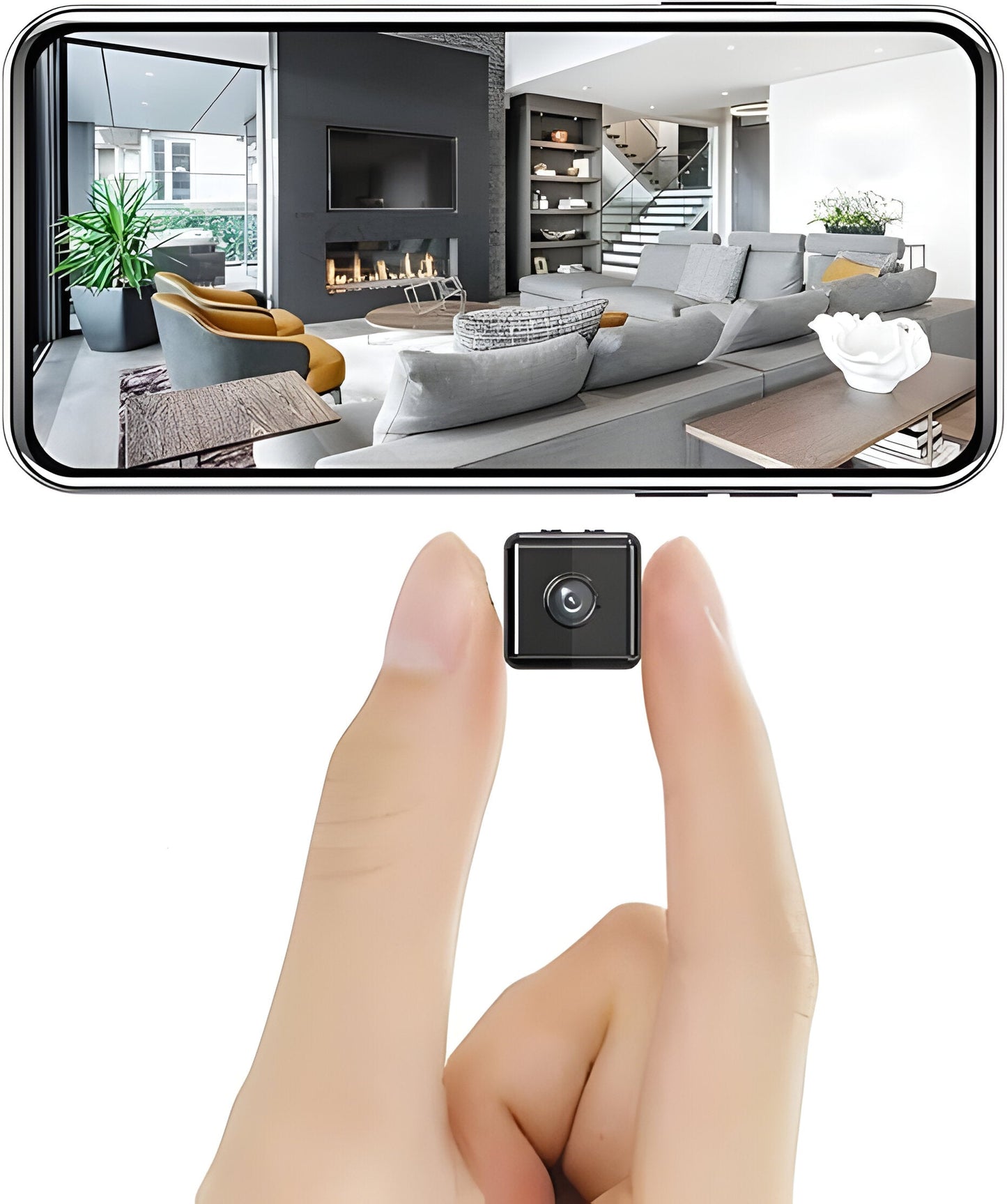 1080p Wireless Security Camera with Night Vision and Motion Alerts