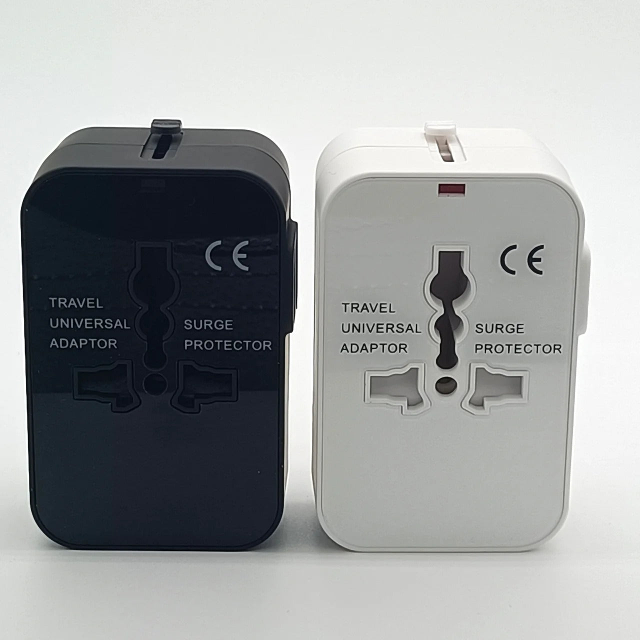 Universal Travel Adapter with Dual USB Ports, 110V-220V Compatible