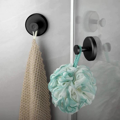 Suction Hook with 15-Pound Weight Capacity for Smooth Surfaces