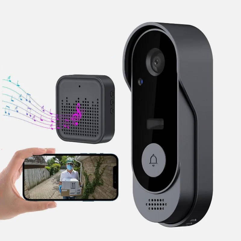 Wireless Video Doorbell with Motion Detection and Two Way Audio, Night Vision