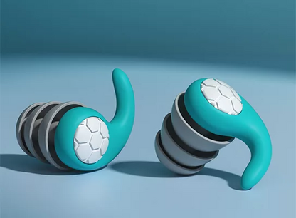 Reusable Silicone Earplugs with Contoured Fit and Noise Blocking for Study, Work, Sleep