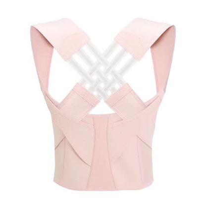 Posture Corrector Brace with Adjustable Shoulder Straps and Breathable Fabric