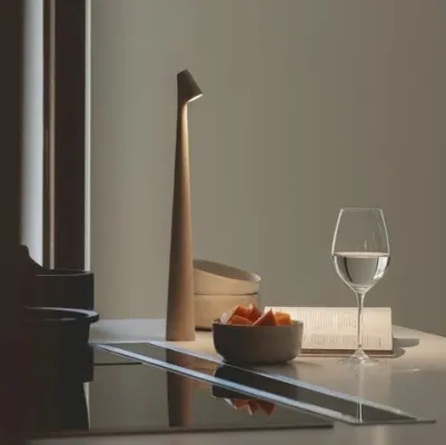Wireless Table Lamp with Adjustable Color Temperature and Three Brightness Levels
