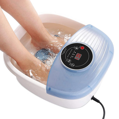 Foot Bath with Bubble Circulation and Vibration Massage, Temperature Controlled