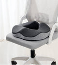 Memory Foam Donut Cushion with Tailbone Cut-Out and Five Zone Support